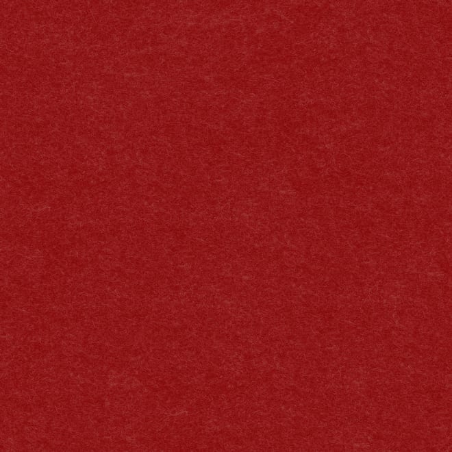 Sample felt texture for the color rosie red